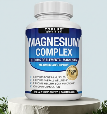 Magnesio 8 en 1 Soporte Completo y Reparador💪🏻