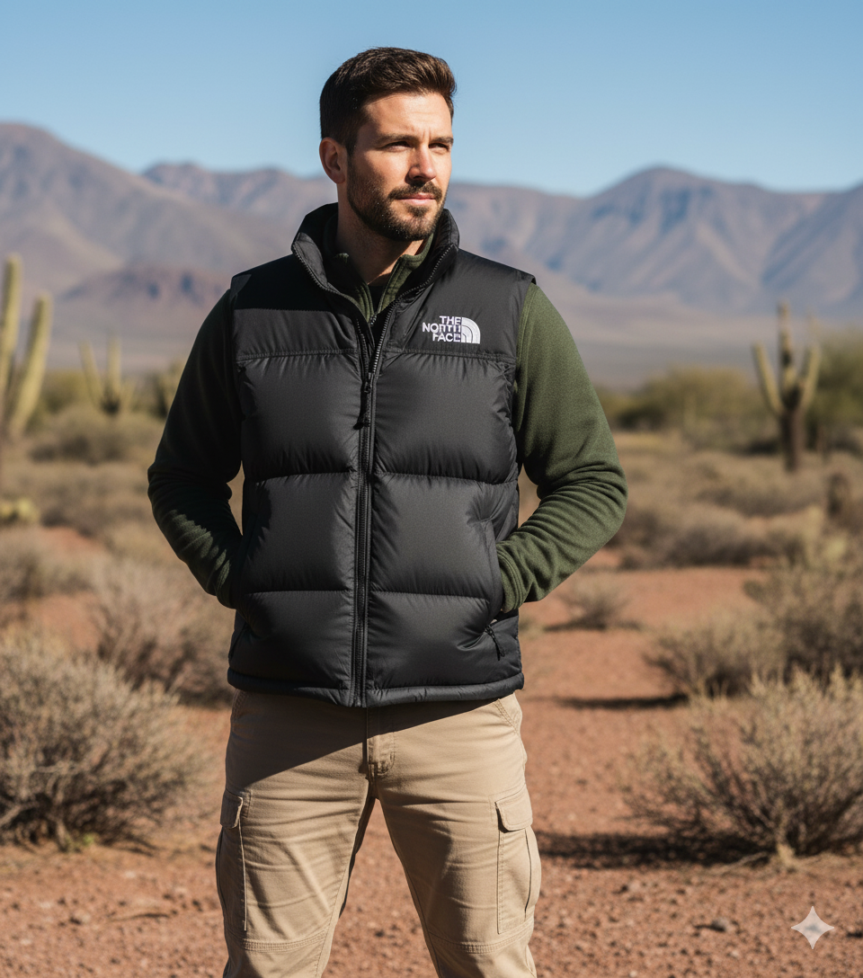 ¡OFERTA CYBER! 🤍 Chaqueta Premium The North Face® – Diseño sin mangas